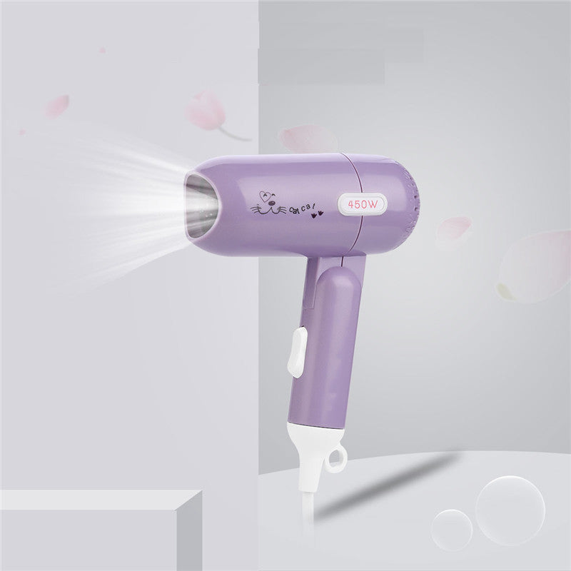 Portable Foldable Hair Dryer with 2 Speed Settings by HitMyNeed