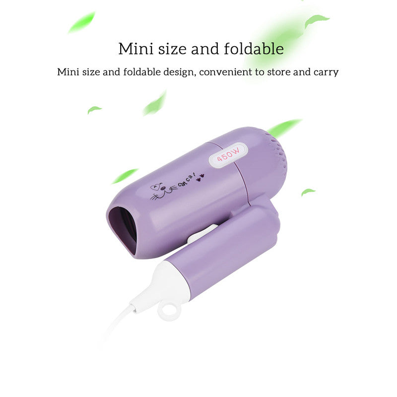 Portable Foldable Hair Dryer with 2 Speed Settings by HitMyNeed