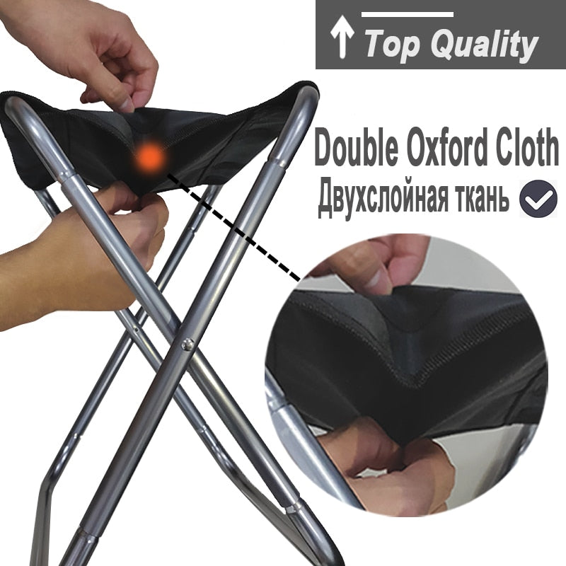 Portable Folding Camping Chair with Carry Bag by HitMyNeed