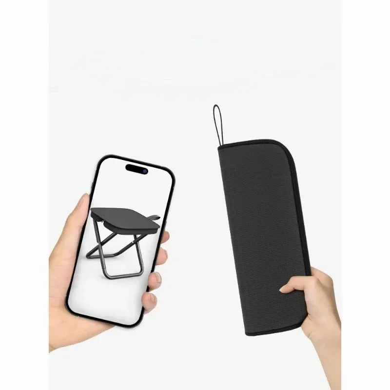 Portable Folding Camping & Fishing Stool by HitMyNeed