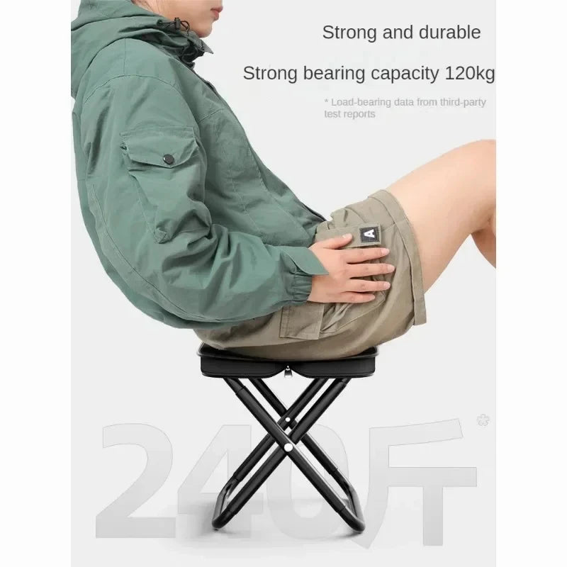 Portable Folding Camping & Fishing Stool by HitMyNeed