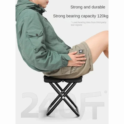 Portable Folding Camping & Fishing Stool by HitMyNeed