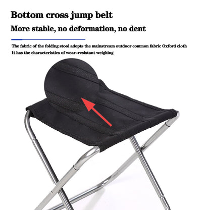 Portable Folding Camping Stool with Carry Bag by HitMyNeed