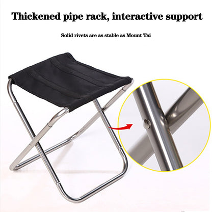 Portable Folding Camping Stool with Carry Bag by HitMyNeed
