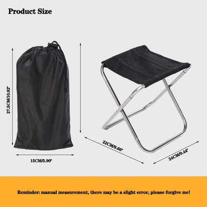 Portable Folding Camping Stool with Carry Bag by HitMyNeed