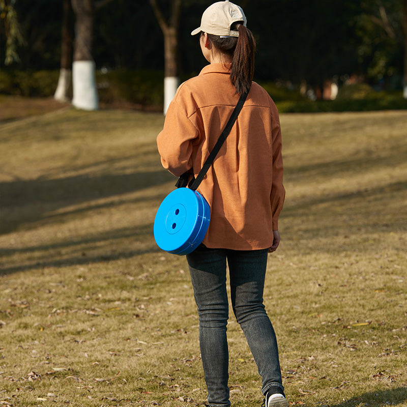 Portable Folding Telescopic Stool with Carry Bag by HitMyNeed