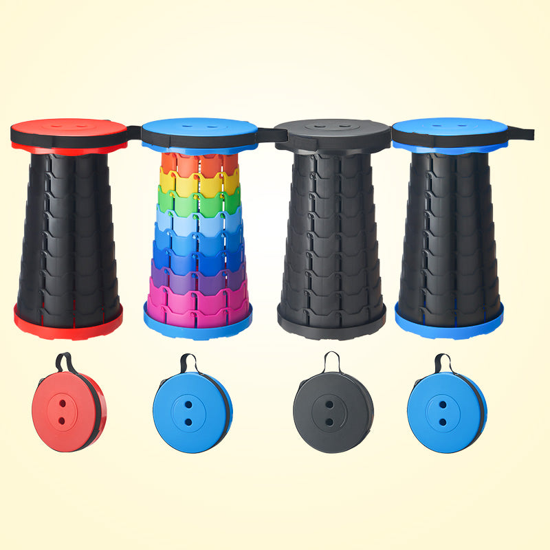 Portable Folding Telescopic Stool with Carry Bag by HitMyNeed