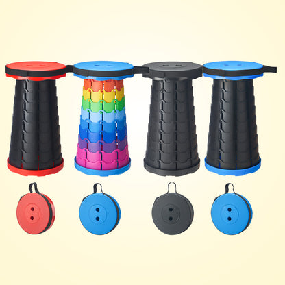 Portable Folding Telescopic Stool with Carry Bag by HitMyNeed