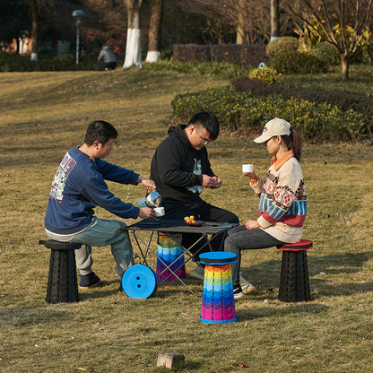 Portable Folding Telescopic Stool with Carry Bag by HitMyNeed