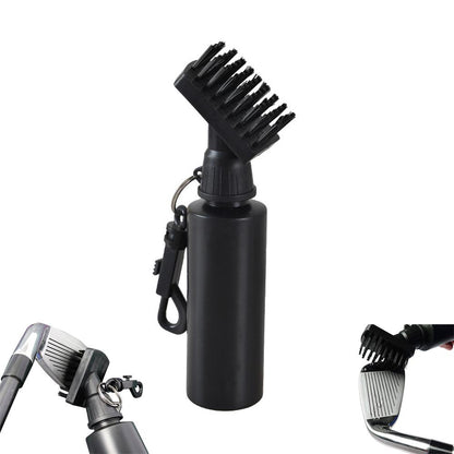 Portable Golf Club Cleaner Brush with Water Spray by HitMyNeed