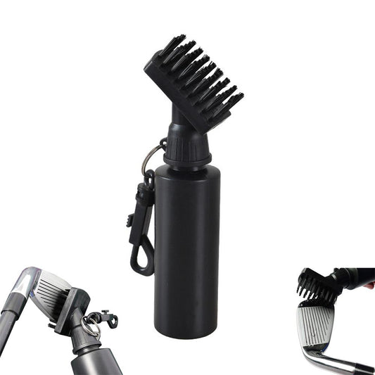 Portable Golf Club Cleaner Brush with Water Spray by HitMyNeed
