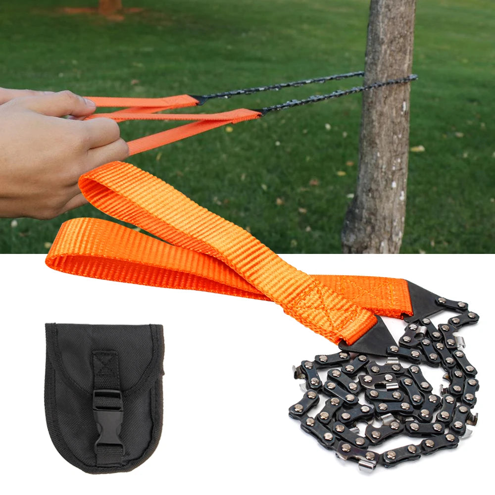 Portable Hand Chain Saw for Camping & Survival by HitMyNeed