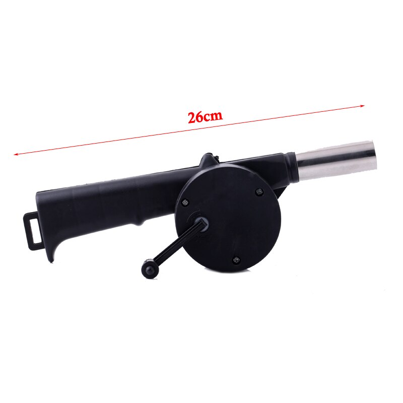 Portable Hand Crank BBQ Fan Blower by HitMyNeed