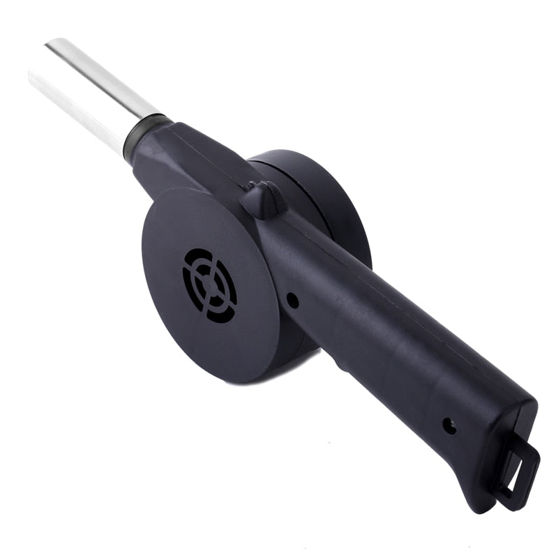 Portable Hand Crank BBQ Fan Blower by HitMyNeed