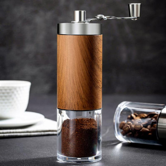 Portable Handheld Coffee Grinder with Manual Crank by HitMyNeed