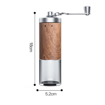 Portable Handheld Coffee Grinder with Manual Crank by HitMyNeed