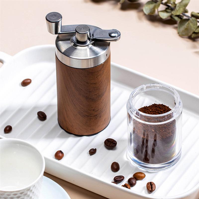 Portable Handheld Coffee Grinder with Manual Crank by HitMyNeed