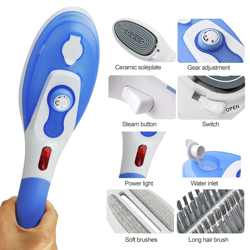 Portable Handheld Garment Steamer 800W by HitMyNeed