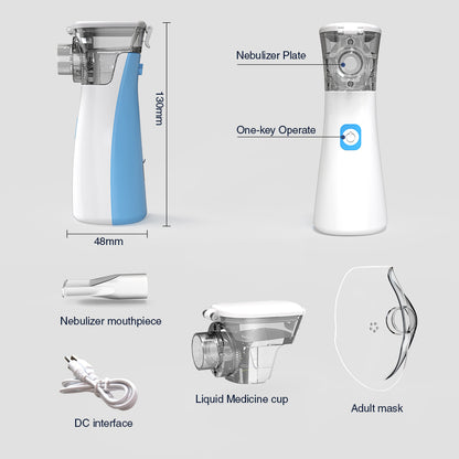 Portable Handheld Nebulizer for Kids and Adults by HitMyNeed