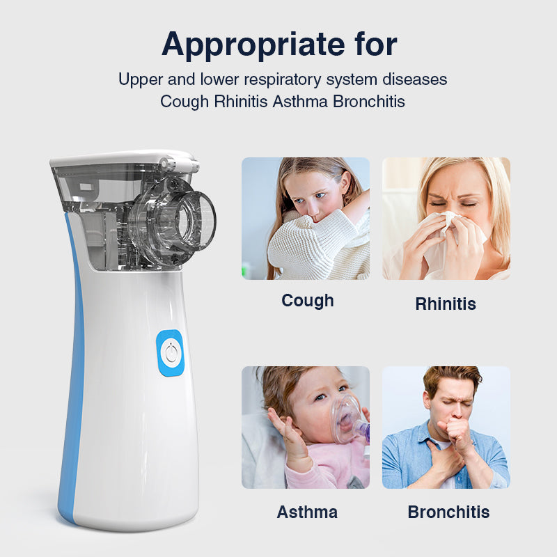Portable Handheld Nebulizer for Kids and Adults by HitMyNeed