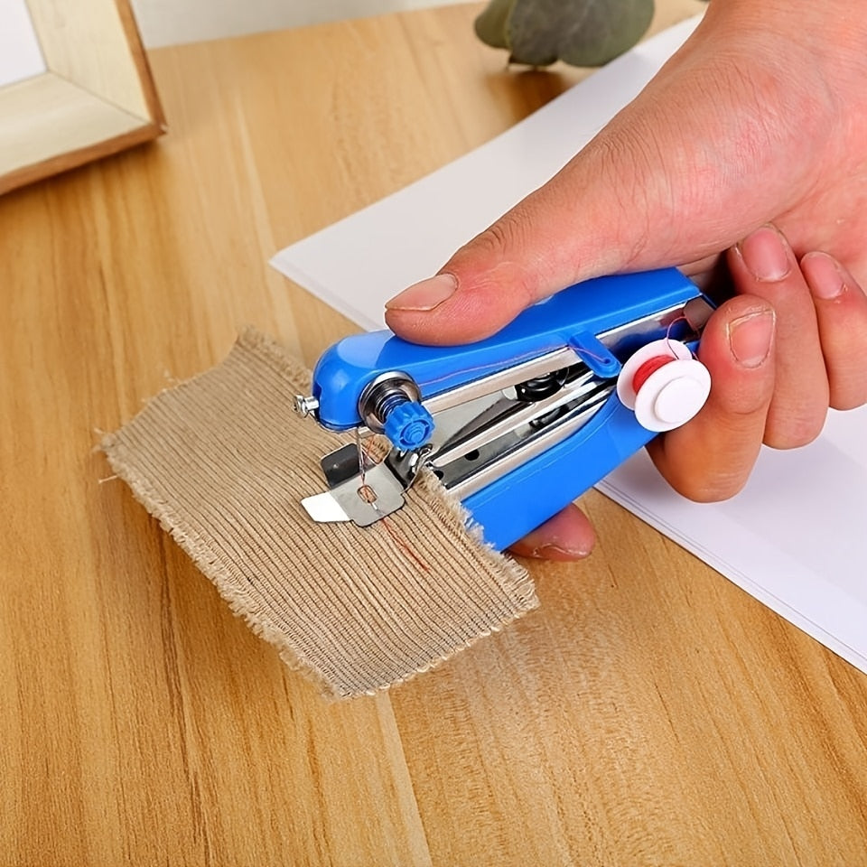 Portable Handheld Sewing Machine for Quick Repairs by HitMyNeed