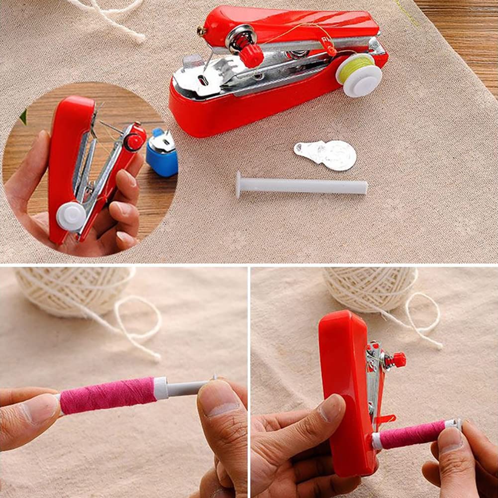 Portable Handheld Sewing Machine for Quick Repairs by HitMyNeed