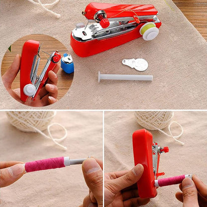 Portable Handheld Sewing Machine for Quick Repairs by HitMyNeed