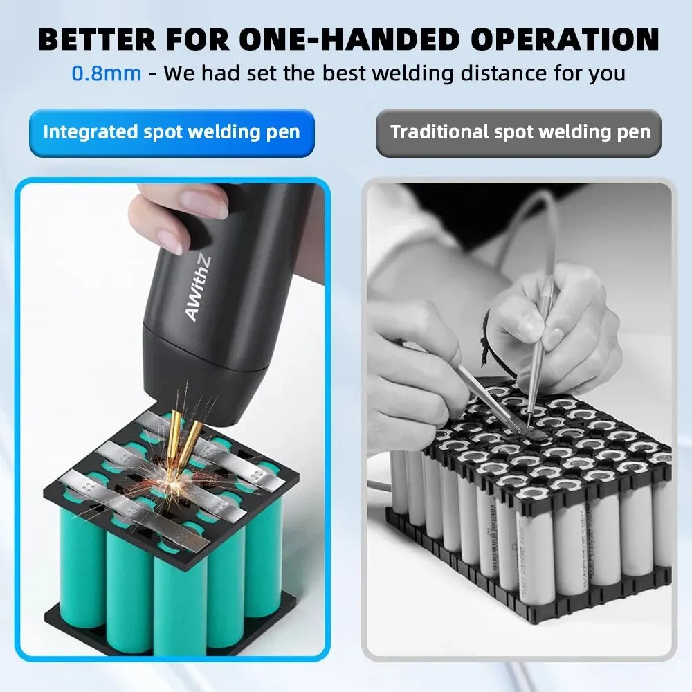 Portable Handheld Spot Welder with 11 Power Levels by HitMyNeed