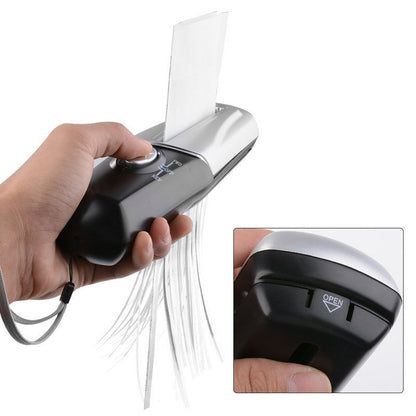 Portable Handheld USB Paper Shredder by HitMyNeed
