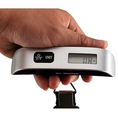 Portable Hanging Digital Luggage Scale 50kg by HitMyNeed