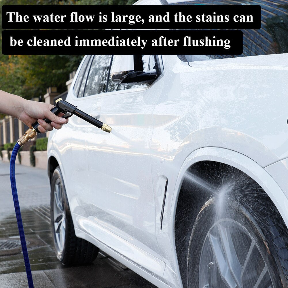 Portable High-Pressure Water Spray Gun with Foam Nozzle by HitMyNeed