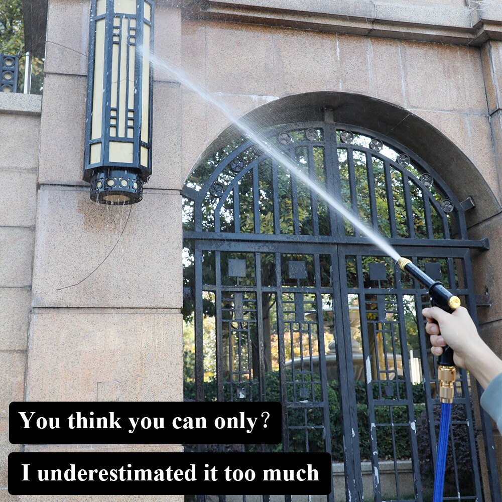 Portable High-Pressure Water Spray Gun with Foam Nozzle by HitMyNeed