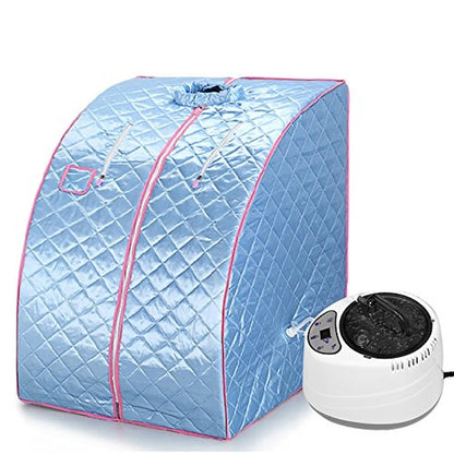 Portable Home Sauna Box with Steam Generator by HitMyNeed