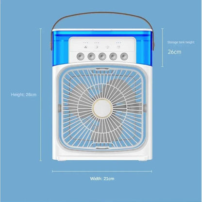 Portable Hydrocooling Air Cooler & Humidifier Fan by HitMyNeed