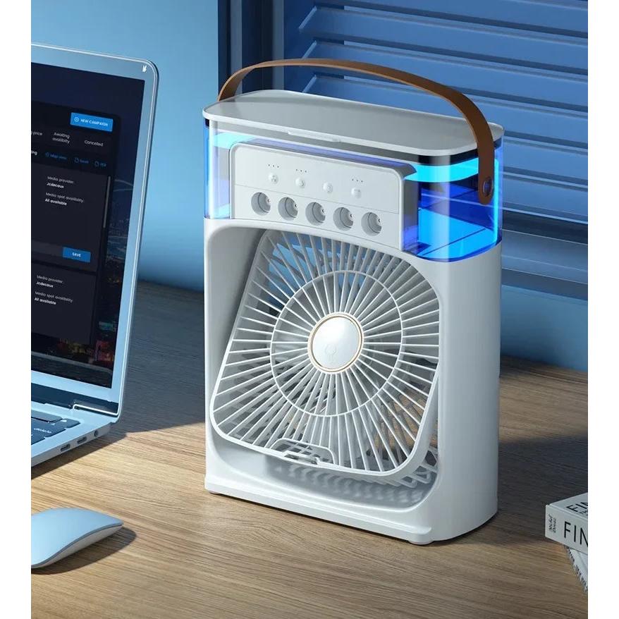 Portable Hydrocooling Air Cooler & Humidifier Fan by HitMyNeed