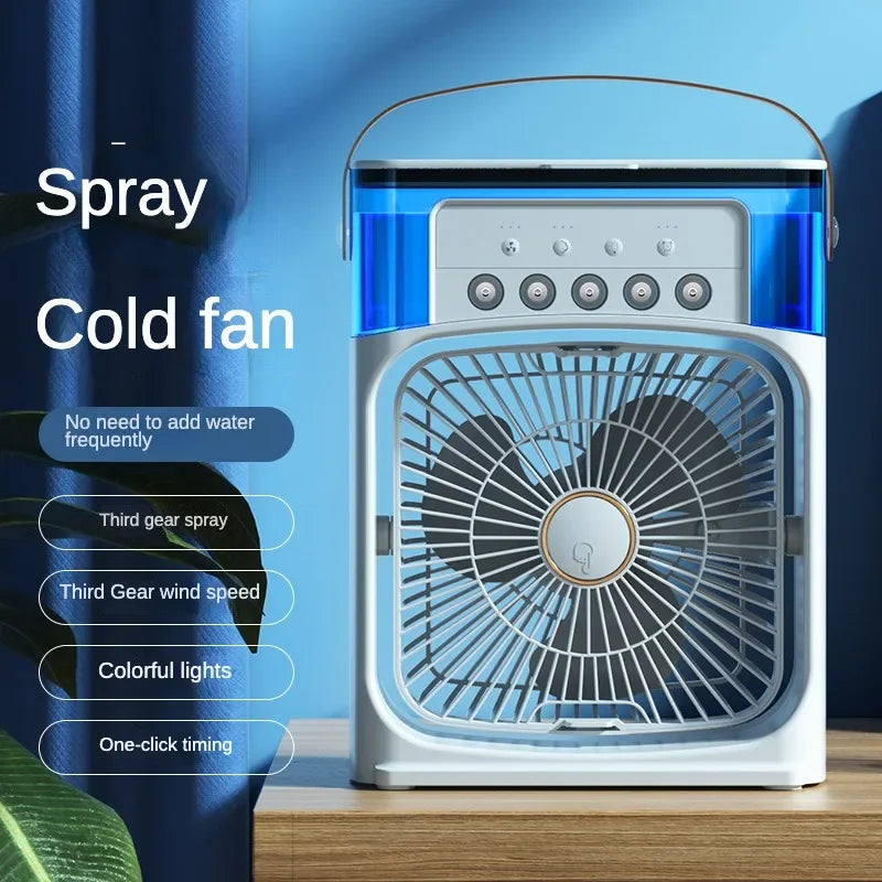Portable Hydrocooling Air Cooler & Humidifier Fan by HitMyNeed