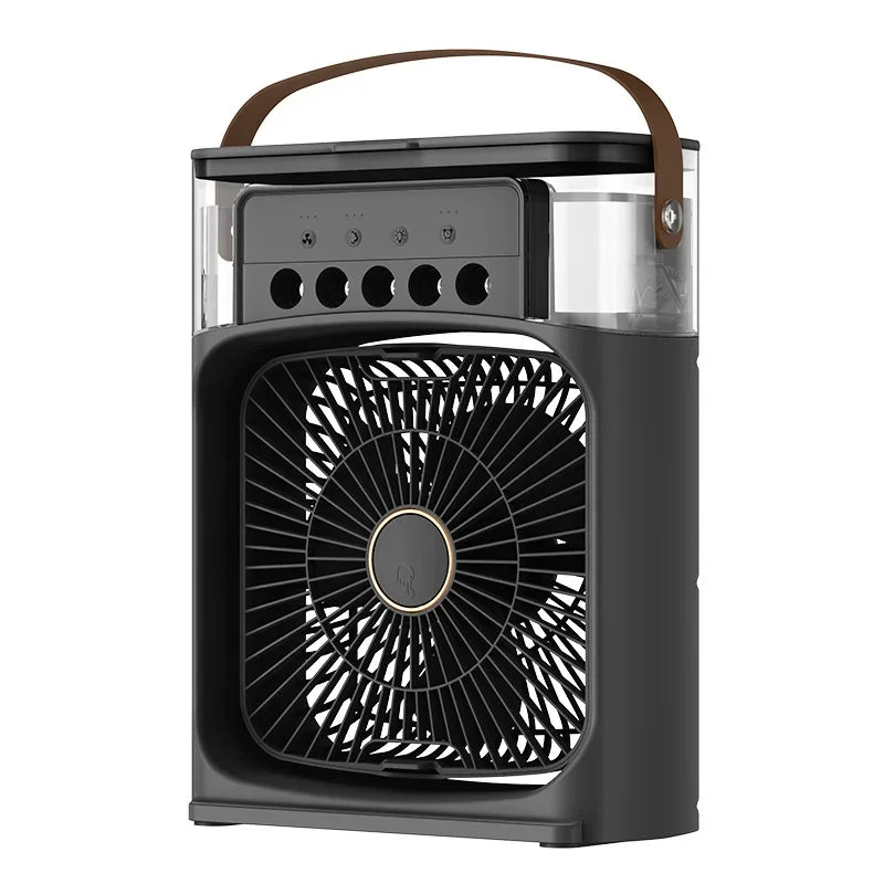 Portable Hydrocooling Air Cooler & Humidifier Fan black by HitMyNeed