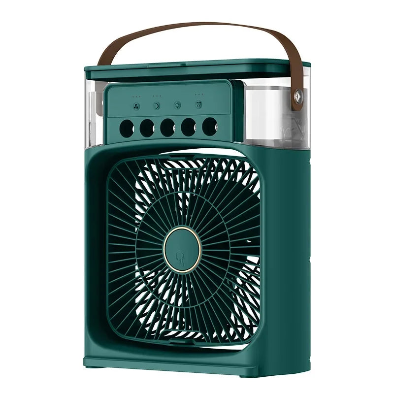 Portable Hydrocooling Air Cooler & Humidifier Fan green by HitMyNeed
