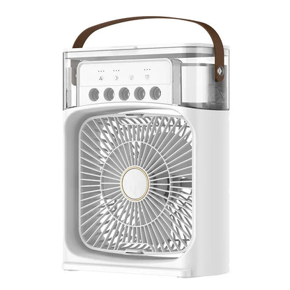 Portable Hydrocooling Air Cooler & Humidifier Fan white by HitMyNeed