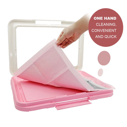 Portable Indoor Dog & Cat Training Toilet Tray by HitMyNeed
