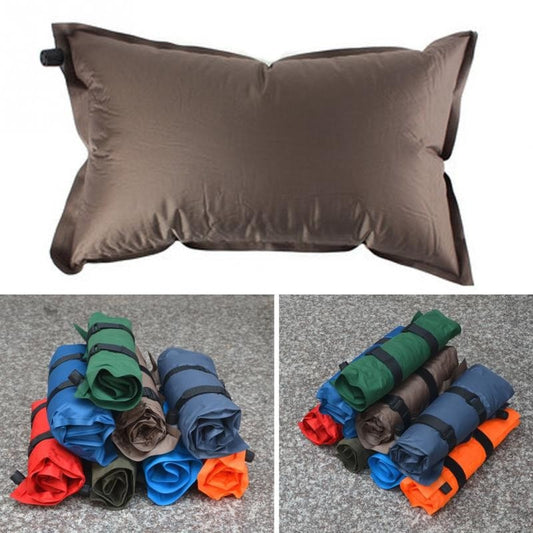 Portable Inflatable Camping Travel Pillow by HitMyNeed