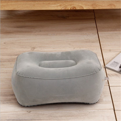 Portable Inflatable Foot Rest Pillow for Travel by HitMyNeed