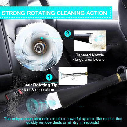 Portable Japanese Stainless Tornador Air Cleaning Gun by HitMyNeed