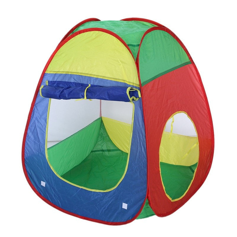 Portable Kids Pop Up Tent and Tunnel Play Set by HitMyNeed