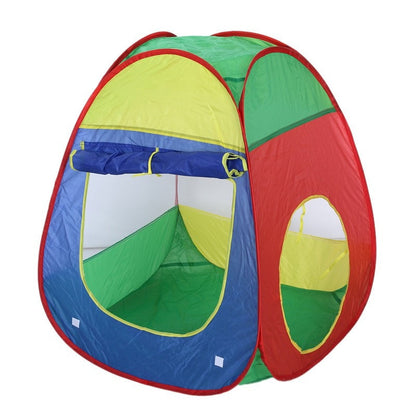 Portable Kids Pop Up Tent and Tunnel Play Set by HitMyNeed
