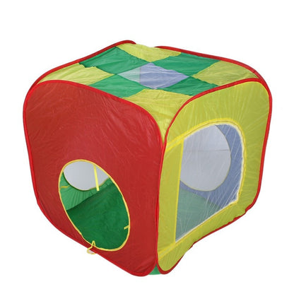 Portable Kids Pop Up Tent and Tunnel Play Set by HitMyNeed