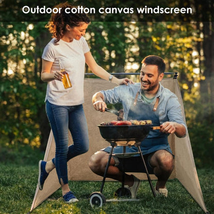 Portable Large Outdoor Camping Windscreen 200x70cm by HitMyNeed