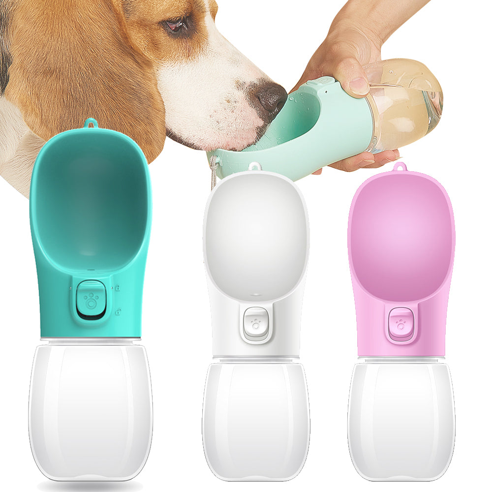 Portable Leakproof Dog Water Bottle with Bowl by HitMyNeed