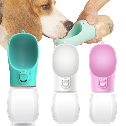 Portable Leakproof Dog Water Bottle with Bowl by HitMyNeed