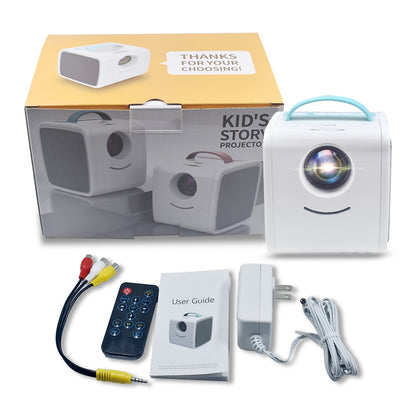 Portable LED Mini Projector for Kids and Family by HitMyNeed